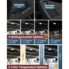 image:imageSunco 6 Pack UFO LED High Bay Lights Commercial Bay Lighting Shop Light Selectable Features 80W120W160W200W 4000K5000K6000K 31000 LM Dimmable 010V Wet Rated UL