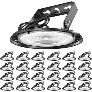 image:imageSunco 6 Pack UFO LED High Bay Light with U Bracket Mounting 150W 19500 Lumens 5000k Ultra Bright Shop Lights for Warehouse Factory Workshop Garage amp Barn WallCeiling Mount Plug amp Play UL24 Pack