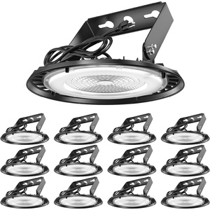 image:imageSunco 6 Pack UFO LED High Bay Light with U Bracket Mounting 150W 19500 Lumens 5000k Ultra Bright Shop Lights for Warehouse Factory Workshop Garage amp Barn WallCeiling Mount Plug amp Play UL12 Pack
