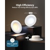 image:imageSunco 12 Pack Recessed Lighting 6 Inch LED Can Lights Curved Cone Retrofit Recessed Lighting 1000 LM Selectable CCT 2700K3000K4000K5000K6000K 10W 75W Equivalent Dimmable ETL