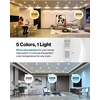image:imageSunco 12 Pack Retrofit LED Recessed Lighting 6 Inch Can Lights for Ceiling 1200 LM 15W Selectable CCT 2700K3000K4000K5000K6000K Dimmable Ultra Thin Flat Light Fixture UL5 CCT in One 2700K  3000K  4000K  5000K  6000K