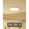 image:imageSunco 12 Pack Retrofit LED Recessed Lighting 6 Inch Can Lights for Ceiling 1200 LM 15W Selectable CCT 2700K3000K4000K5000K6000K Dimmable Ultra Thin Flat Light Fixture UL5 CCT in One 2700K  3000K  4000K  5000K  6000K