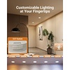 image:imageSunco 6 Inch LED Can Lights Retrofit Recessed Lighting Motion Sensor Ceiling Light 850 LM Selectable CCT 2700K3000K4000K5000K6000K 10W ETL 4 Pack5 CCT in One 2700K  3000K  4000K  5000K  6000K