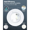 image:imageSunco 6 Inch LED Recessed Light Retrofit Downlight Can Lights for Ceiling Baffle Trim 1050 LM 13W 75W Equivalent 5000K Daylight Dimmable Damp Rated UL 4 Pack5 CCT in One 2700K  3000K  3500K  4000K  5000K