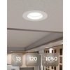 image:imageSunco 6 Inch LED Recessed Light Retrofit Downlight Can Lights for Ceiling Baffle Trim 1050 LM 13W 75W Equivalent 5000K Daylight Dimmable Damp Rated UL 4 Pack5 CCT in One 2700K  3000K  3500K  4000K  5000K