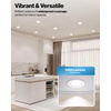 image:imageSunco 6 Inch LED Recessed Light Retrofit Downlight Can Lights for Ceiling Baffle Trim 1050 LM 13W 75W Equivalent 5000K Daylight Dimmable Damp Rated UL 4 Pack5 CCT in One 2700K  3000K  3500K  4000K  5000K