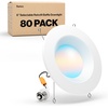 image:imageSunco 6 Inch LED Recessed Light Retrofit Downlight Can Lights for Ceiling Baffle Trim 1050 LM 13W 75W Equivalent 5000K Daylight Dimmable Damp Rated UL 4 Pack5 CCT in One 2700K  3000K  3500K  4000K  5000K