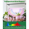 image:imageSunco 12 Pack 2ft Grow Light LED 20W Full Spectrum for Seed Starting Seedling Indoor Plants Plug in Suspended Fixture Link Up to 8 Inline Switch ETL8 Pack