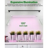 image:imageSunco 3ft Grow Light LED 30W Full Spectrum for Seed Starting Seedling Indoor Plants Plug in Suspended Fixture Link Up to 5 Inline Switch ULETL 4 Pack3ft