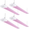 image:imageSunco 3ft Grow Light LED 30W Full Spectrum for Seed Starting Seedling Indoor Plants Plug in Suspended Fixture Link Up to 5 Inline Switch ULETL 4 Pack3ft