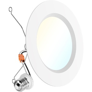 image:imageSunco 30 Pack 6 Inch LED Recessed Light Retrofit Can Lights for Ceiling 1700 LM High Brightness Selectable CCT 2700K3000K4000K5000K6000K 17W120W Dimmable Baffle Trim Damp Rated UL