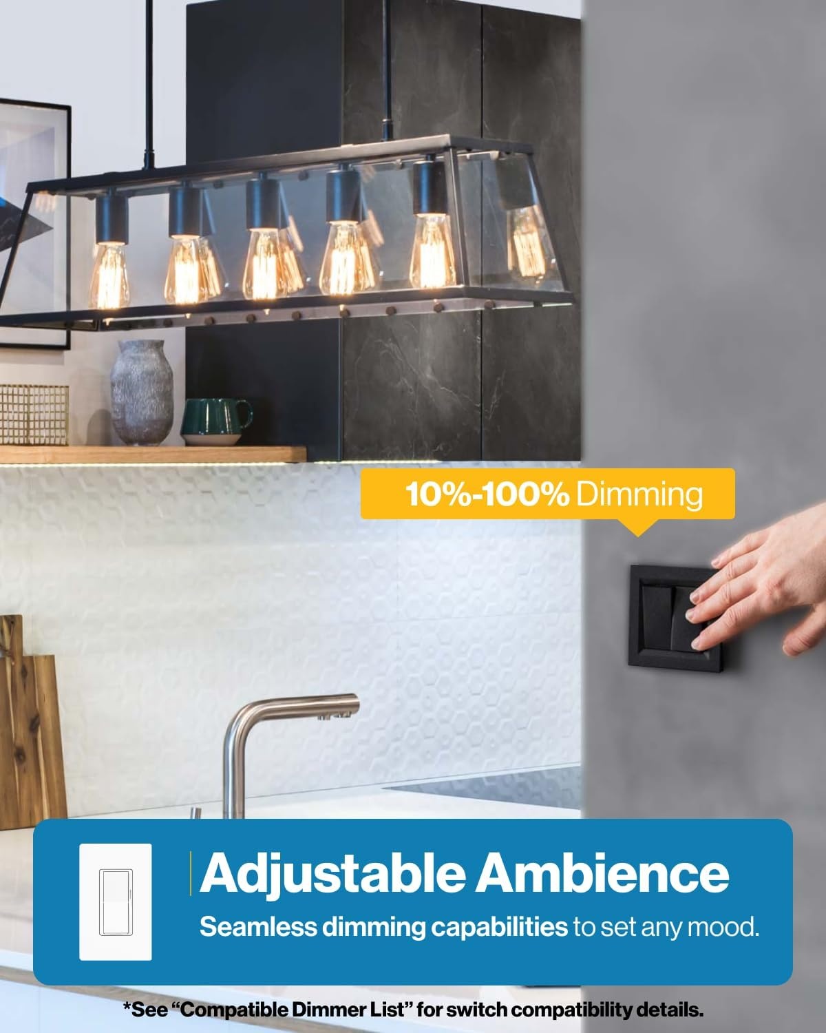 image:image24 Pack Edison Bulbs LED ST64 Clear Vintage Filament Waterproof Bulb 800 LM 8W 60W Equivalent ST19 3000K Warm White E26 Medium Base Decorative Dimmable ULWhite 3k