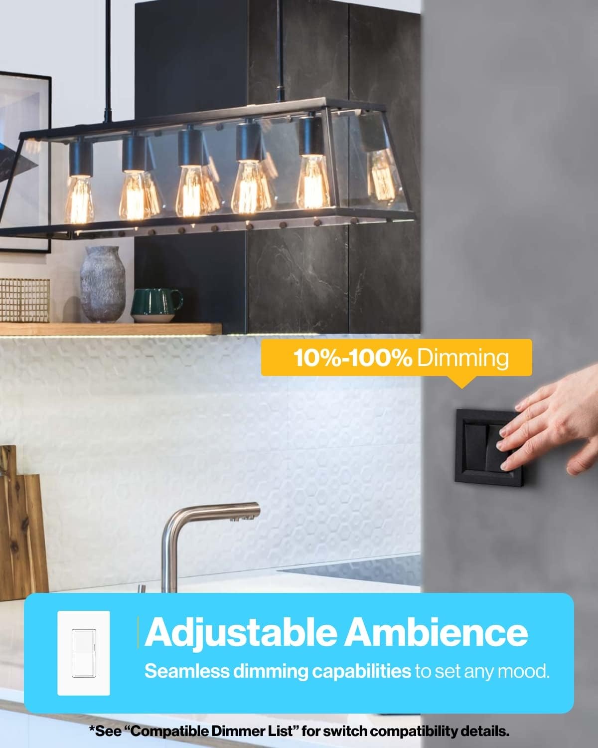 image:image24 Pack Edison Bulbs LED ST64 Clear Vintage Filament Waterproof Bulb 800 LM 8W 60W Equivalent ST19 3000K Warm White E26 Medium Base Decorative Dimmable ULWhite 4k