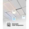 image:imageSunco 10 Pack 2x4 EdgeLit Frame LED Panel Lights Drop Ceiling Flat Light Fixture 5500 LM Selectable Features 30W40W50W 4000K5000K6000K Dimmable 010V ETL