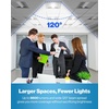 image:imageSunco 2x2 LED Retrofit Center Basket Panel Ceiling Troffers for Indoor Commercial Office Hallway Warehouse 5500 Lumens Selectable CCT 350040005000K 303540W 010V Dimmable AC120277V 4 Pack
