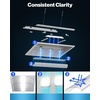 image:imageSunco 2x2 LED Retrofit Center Basket Panel Ceiling Troffers for Indoor Commercial Office Hallway Warehouse 5500 Lumens Selectable CCT 350040005000K 303540W 010V Dimmable AC120277V 4 Pack