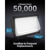 image:imageSunco 6 Pack 120W LED Wall Pack Outdoor Dusk to Dawn with Photocell Sensor Industrial Dimmable Waterproof Commercial Security Warehouse Parking Lot Lighting 5000K Daylight 16200 Lumens AC120277V2 Pack