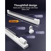 image:imageSunco 50 Pack 2ft LED T8 Frosted Glass Tube for Replacement Fluorescent Commercial Work Office Hallway Warehouse Type B 10W 1200 Lumens 5000K Daylight NonDimmable 100277V 50000 Hour Lifetime50 Count Pack of 1