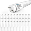 image:imageSunco 50 Pack 2ft LED T8 Frosted Glass Tube for Replacement Fluorescent Commercial Work Office Hallway Warehouse Type B 10W 1200 Lumens 5000K Daylight NonDimmable 100277V 50000 Hour Lifetime30 Count Pack of 1
