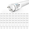 image:imageSunco 50 Pack 2ft LED T8 Frosted Glass Tube for Replacement Fluorescent Commercial Work Office Hallway Warehouse Type B 10W 1200 Lumens 5000K Daylight NonDimmable 100277V 50000 Hour Lifetime50 Count Pack of 1