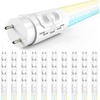 image:imageSunco 50 Pack T8 LED Bulbs 4 Foot LED Fluorescent Tube Replacement 4ft LED Tube Light Ballast Bypass 18W 2200 LM Selectable CCT 3000K3500K4000K5000K6000K Single Ended Power Clear Lens UL50 Pack