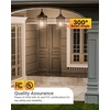 image:imageDusk to Dawn LED Outdoor Lights Bulb ST64 Edison Style Automatic Light Sensing Bulbs 800 LM 7W 60W Equivalent 3000K Warm White E26 Base UL 2 Pack2 Count Pack of 1