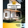image:imageDusk to Dawn LED Outdoor Lights Bulb ST64 Edison Style Automatic Light Sensing Bulbs 800 LM 7W 60W Equivalent 3000K Warm White E26 Base UL 2 Pack30 Count Pack of 1