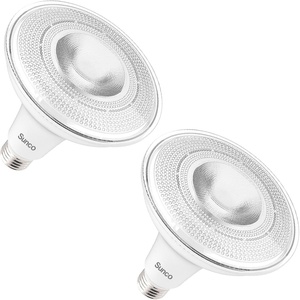 image:imageSunco 2 Pack Exterior Flood Light Bulbs LED PAR38 Waterproof 1050 LM 13W 100W Equivalent 5000K Daylight Wet Rated Dimmable E26 Base for Backyard Landscape Porch Garage Yard UL3000k Warm White