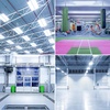 image:imageSunco 2 Pack LED Warehouse Lights Linear High Bay Dimmable 110V 5000K Daylight 2FT 220W HID Replacement 30800 LM Damp Rated Super Bright Commercial Grade Lighting  UL DLC  30800LM 120277V Hanging Mount Damp Rated Commercial Lighting for Warehouses Shops Garages and Gyms