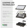 image:imageSunco 6 Pack 80W LED Wall Pack Outdoor Industrial Dimmable Waterproof Commercial Grade Security Warehouse Super Bright Parking Lot Lighting 7600 Lumens 5000K Daylight AC120277V6 Pack