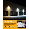 image:imageSunco 6 Pack 80W LED Wall Pack Outdoor Industrial Dimmable Waterproof Commercial Grade Security Warehouse Super Bright Parking Lot Lighting 7600 Lumens 5000K Daylight AC120277V24 Pack