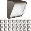 image:imageSunco 6 Pack 80W LED Wall Pack Outdoor Industrial Dimmable Waterproof Commercial Grade Security Warehouse Super Bright Parking Lot Lighting 7600 Lumens 5000K Daylight AC120277V24 Pack