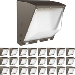 image:imageSunco 6 Pack 80W LED Wall Pack Outdoor Industrial Dimmable Waterproof Commercial Grade Security Warehouse Super Bright Parking Lot Lighting 7600 Lumens 5000K Daylight AC120277V24 Pack