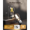 image:imageSunco 12 Pack A15 Filament LED Light Bulbs E26 7W60W Dimmable 3000K  800LM Warm White Medium Base Vintage Edison Style for Fans Small Fixtures Lamp Bulb LED X Filament Lighting5000k Daylight