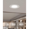image:imageSunco 24 Pack 6 Inch LED Can Lights Retrofit Recessed Lighting Smooth Trim 965 LM 13W 60W Equivalent Selectable CCT 3000K4000K5000K6000K6500K Dimmable Damp Rated UL6