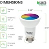 image:imageSunco 2 Pack Smart PAR20 LED Flood Light Bulbs WiFi E26 5W