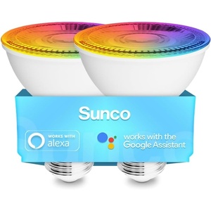 image:imageSunco 2 Pack Smart PAR20 LED Flood Light Bulbs WiFi E26 5W