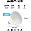 image:imageSunco 6 Pack PAR38 LED Flood Light Bulb 20W250W Dimmable Waterproof5K